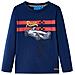 Maglietta Bambini Maniche Lunghe Blu Marino 128 - Foto miniatura 1
