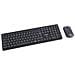 KM-851W tastiera Mouse incluso Ufficio Wireless a RF + USB QWERTY Italiano Nero - Foto miniatura 3