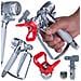 Pistola A Spruzzo Ultraspray Masterjet Mj1 - Ugello Hi-flow 517 | Acciaio Inox | Compatibile Con Graco, Wagner, Titan - Foto miniatura 1