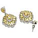 Collezione Diva Orecchini Statement in Zirconia Cubica - Foto miniatura 2