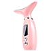 Massaggiatore Termico A Vibrazione Per Collo Con Terapia A Luce Led E Temperatura Costante 45°c Pink - Foto miniatura 1