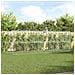 Cuccia per cani 3 pcs Argento 6 x 2 x 2 m Acciaio zincato - Foto miniatura 2