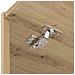 Mobiletto per lavatrice Rovere artigianale 67,5 x 68 x 200 cm - Foto miniatura 9