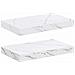 Scaffale da parete 2 pcs Marmo Bianco 40 x 23,5 x 4 cm - Foto miniatura 1