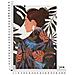 Stampa Dipinta Lady Jungle B Donna Di Profilo Con Abito Jungle 80x120 Cm - Foto miniatura 6