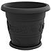 Vasi per Piante 24 pcs Nero Ø 26 x 21.5 cm Plastica - Foto miniatura 5