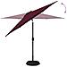 Parasol da Giardino con Luci LED 270 x 270 cm Poliestere - Foto miniatura 3