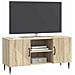Mobile TV Rovere Sonoma 102 x 34,5 x 50 cm Legno ingegnerizzato - Foto miniatura 2