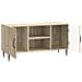 Mobile TV Rovere Sonoma 102 x 34,5 x 50 cm Legno ingegnerizzato - Foto miniatura 3