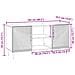 Mobile TV Rovere Sonoma 102 x 34,5 x 50 cm Legno ingegnerizzato - Foto miniatura 9