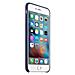 Custodia in Pelle per iPhone 6S Plus Blu Notte - Foto miniatura 7