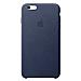 Custodia in Pelle per iPhone 6S Plus Blu Notte - Foto miniatura 9