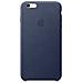 Custodia in Pelle per iPhone 6S Plus Blu Notte - Foto miniatura 13