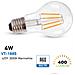 Lampadine Led E27 4w Filamento Luce Fredda 6400k Vt-1885 7120 - Foto miniatura 1