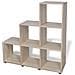 Libreria Scalare / Scaffale Espositore 107 cm Rovere - Foto miniatura 2
