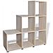 Libreria Scalare / Scaffale Espositore 107 cm Rovere - Foto miniatura 4
