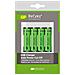 IC-GP202202 - Caricabatterie 4 AA / AAA con 4 batterie AA 2000mAh USB bianco - Foto miniatura 2