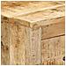 Credenza 60x30x76 Cm In Legno Massello Di Mango - Foto miniatura 4