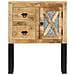 Credenza 60x30x76 Cm In Legno Massello Di Mango - Foto miniatura 5