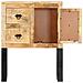 Credenza 60x30x76 Cm In Legno Massello Di Mango - Foto miniatura 6