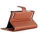 Custodia Compatibile Con Huawei Ascend G6 In Marrone Pastello - Coperchio Protettiva Con Chiusura Magnetica, Funzione Stand E Tasca Per Le Carte - Foto miniatura 4