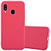 Custodia Compatibile Con Samsung Galaxy A40 In Candy Rosso - Coperchio Protettivo In Silicone Tpu Flessibile - Foto miniatura 4