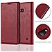 Custodia Compatibile Con Nokia Lumia 640 In Rosso Mela - Coperchio Protettiva Con Chiusura Magnetica, Funzione Stand E Tasca Per Le Carte - Foto miniatura 5