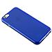 Custodia Compatibile Con Apple Iphone 6 / Iphone 6s In Blu - Coperchio Protettivo In Silicone Tpu Flessibile Con Design Spazzolato - Foto miniatura 2