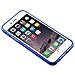 Custodia Compatibile Con Apple Iphone 6 / Iphone 6s In Blu - Coperchio Protettivo In Silicone Tpu Flessibile Con Design Spazzolato - Foto miniatura 4