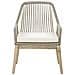 Set Di 2 Sedie Da Giardino Beige Olbia - Foto miniatura 3