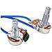 Chitarra Cablaggio Kit 3 Way Switch 2 Volume 2 Tone 1 Jack 500k Vaso Per Les Paul Lp Chitarra - Foto miniatura 3