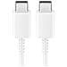 Cavo Usb-c / Usb-c 1m Con Ricarica Rapida 3a Originale Modello Ep-dg977bwe, Bianco - Foto miniatura 7
