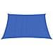 Vela Parasole 160 g / m² Blu 2,5x2,5 m in HDPE - Foto miniatura 3