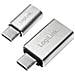 AU0040 USB 3.1 C USB 3.0 A, Micro USB 2.0 Alluminio cavo di interfaccia e adattatore - Foto miniatura 1