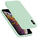 Custodia Compatibile Con Apple Iphone X / Xs In Liquid Verde Chiaro - Coperchio Protettivo In Silicone Tpu Flessibile - Foto miniatura 1