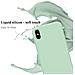 Custodia Compatibile Con Apple Iphone X / Xs In Liquid Verde Chiaro - Coperchio Protettivo In Silicone Tpu Flessibile - Foto miniatura 3