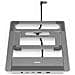 Connect2office Stand Supporto Per Computer Portatile Antracite - Foto miniatura 7