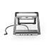 Connect2office Stand Supporto Per Computer Portatile Antracite - Foto miniatura 3