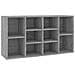 Scarpiera Grigio Sonoma 103x30x54,5 Cm In Legno Multistrato - Foto miniatura 2