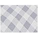 Telo Arredo Multiuso Linea Pensieri Delicati In Cotone Disegno Lovely Check Matrimoniale Grigio - Foto miniatura 4