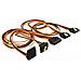 60149 Cavo Sata 0,5 M Sata A 15 Pin 4 X Sata 15-pin Nero, Arancione, Rosso, Giallo - Foto miniatura 1