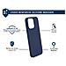 Cover Rinforzata In Silicone Compatibile Magsafe Per Iphone 15 Pro Max, Blu Marine - Foto miniatura 2