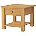 Ines Tavolino Con 1 Cassetto In Pino Naturale - Foto miniatura 1