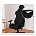 Copertura Estensibile Antipolvere Per Sedie Da Gaming Black - Foto miniatura 1