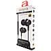 ESTM-500BK cuffia e auricolare Cablato In-ear MUSICA Nero - Foto miniatura 5