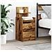 Comodini con 2 Cassetti 2 pz in Legno Antico 38x34x80 cm - Foto miniatura 1