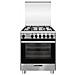 Cucina Gas SA66TVI 4 Fuochi a Gas Classe A Dimensioni 60 x 60 cm Colore Acciaio Inox Serie Specialista - Foto miniatura 1