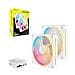iCUE LINK LX140-R RGB Case per computer Ventilatore 14 cm Bianco 2 pz - Foto miniatura 2