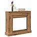 Cornice Per Camino Rovere Artigianale 100x30x87,5 Cm Truciolato - Foto miniatura 1