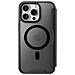 Daily Mag - iPhone 16 Pro Max Custodia a libro con retro rigido semitrasparente compatibile con ecosistema Magsafe® - Foto miniatura 2